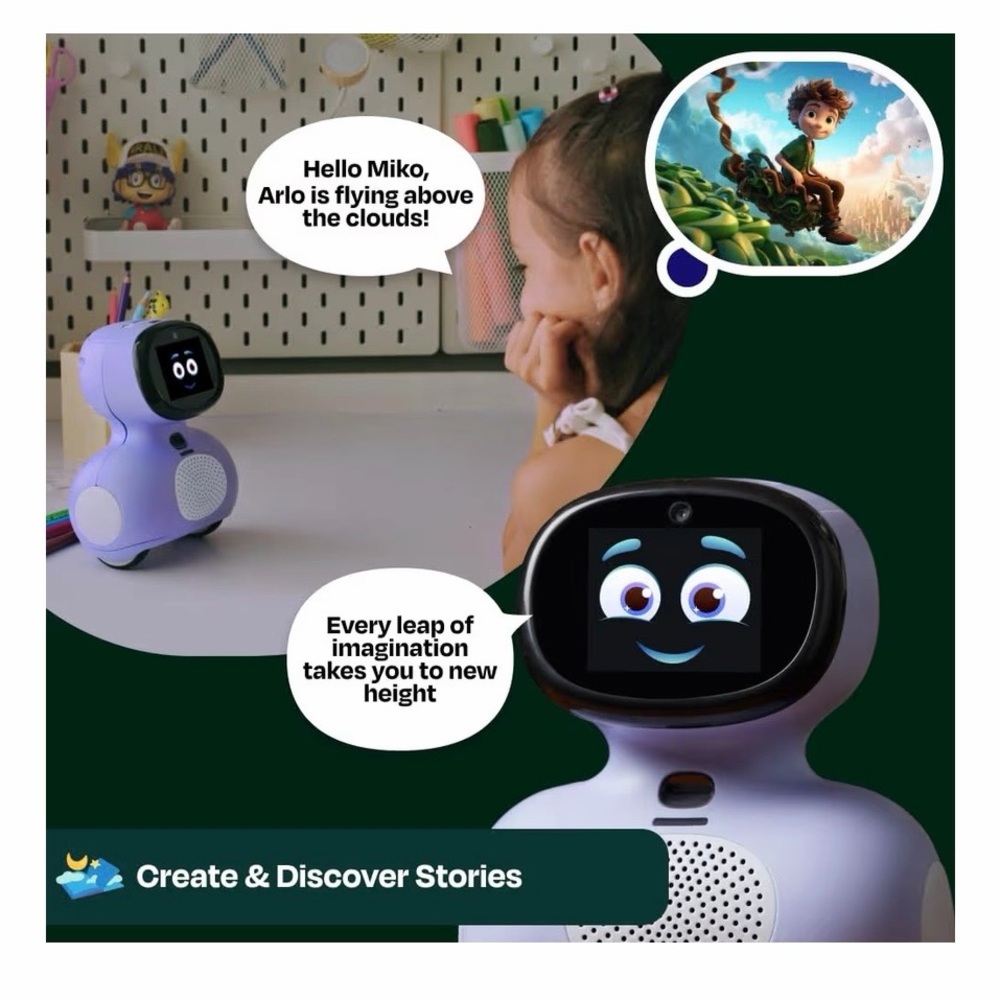 Mini Interactive Robot - Blue - Picture 9 of 14
